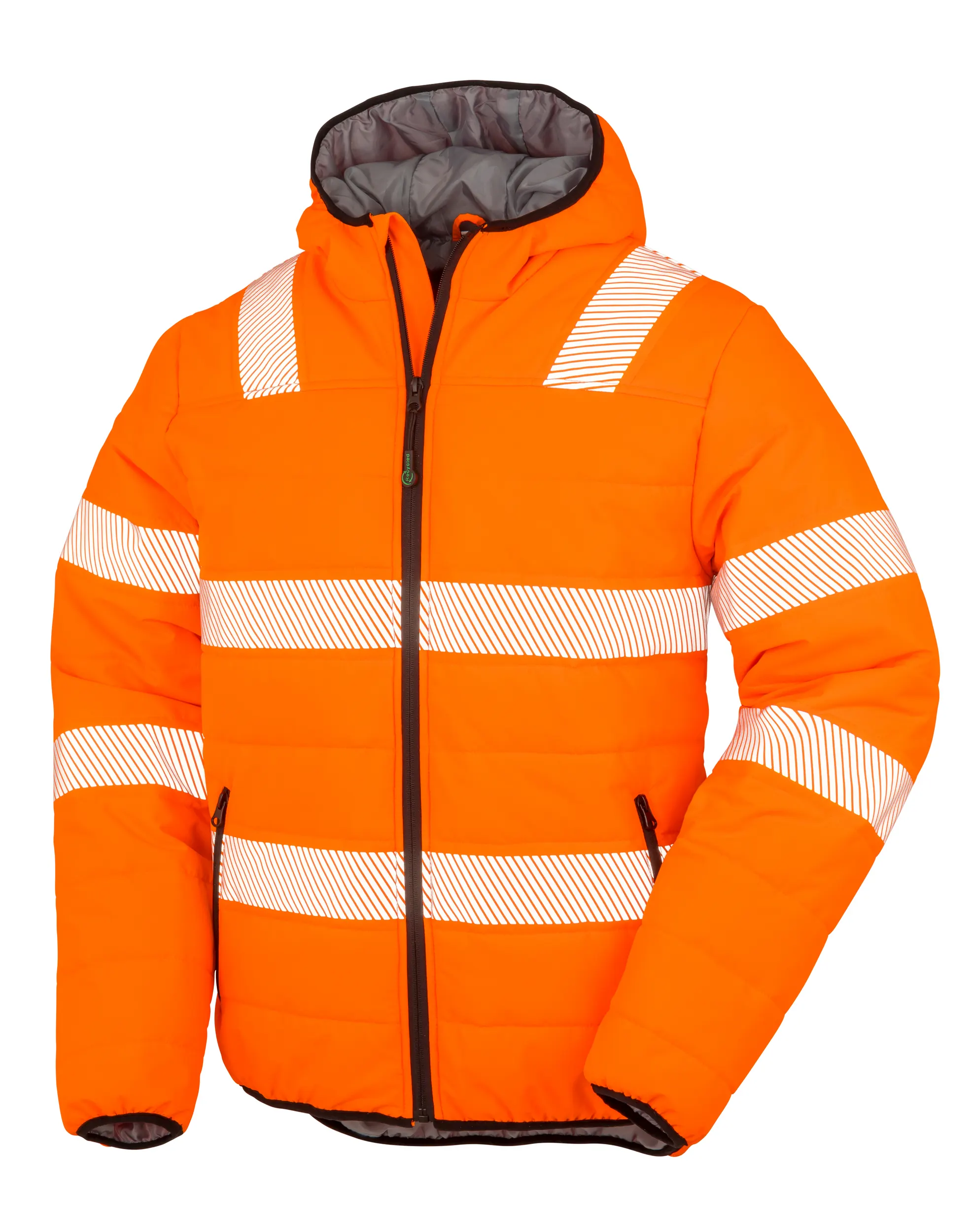 Chaqueta de seguridad ripstop acolchada - Material reciclado