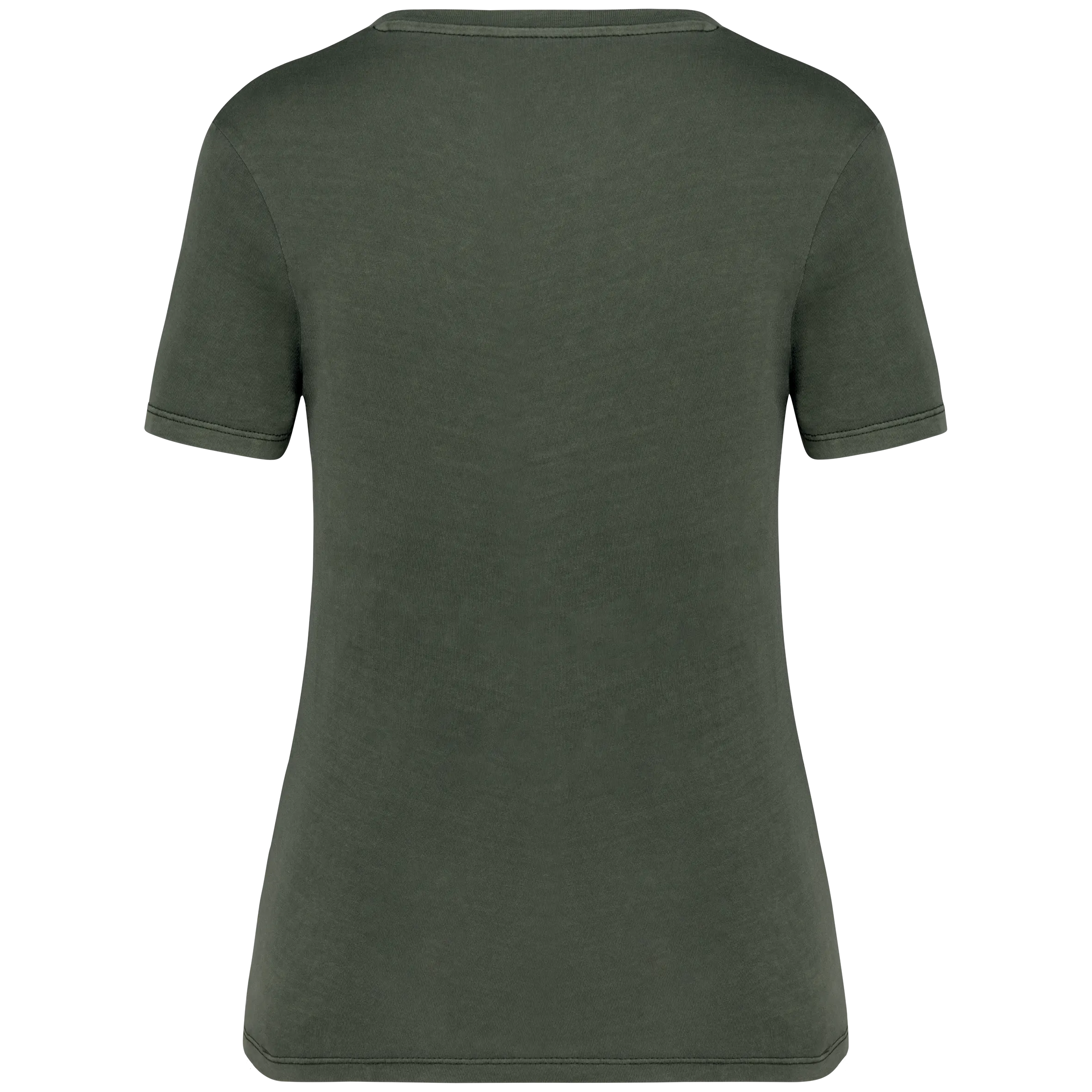 Camiseta ecorresponsable efecto lavado mujer