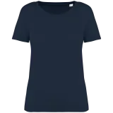Camiseta ecorresponsable efecto lavado mujer