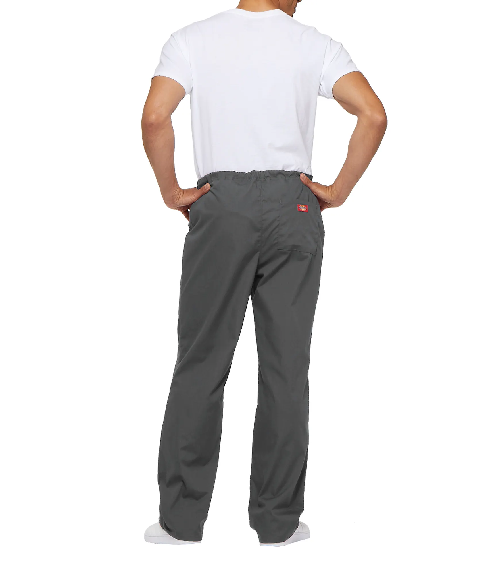 Pantalón con cordón y tiro estándar unisex