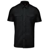 Camisa piloto manga corta hombre