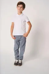 Polo punto piqué infantil