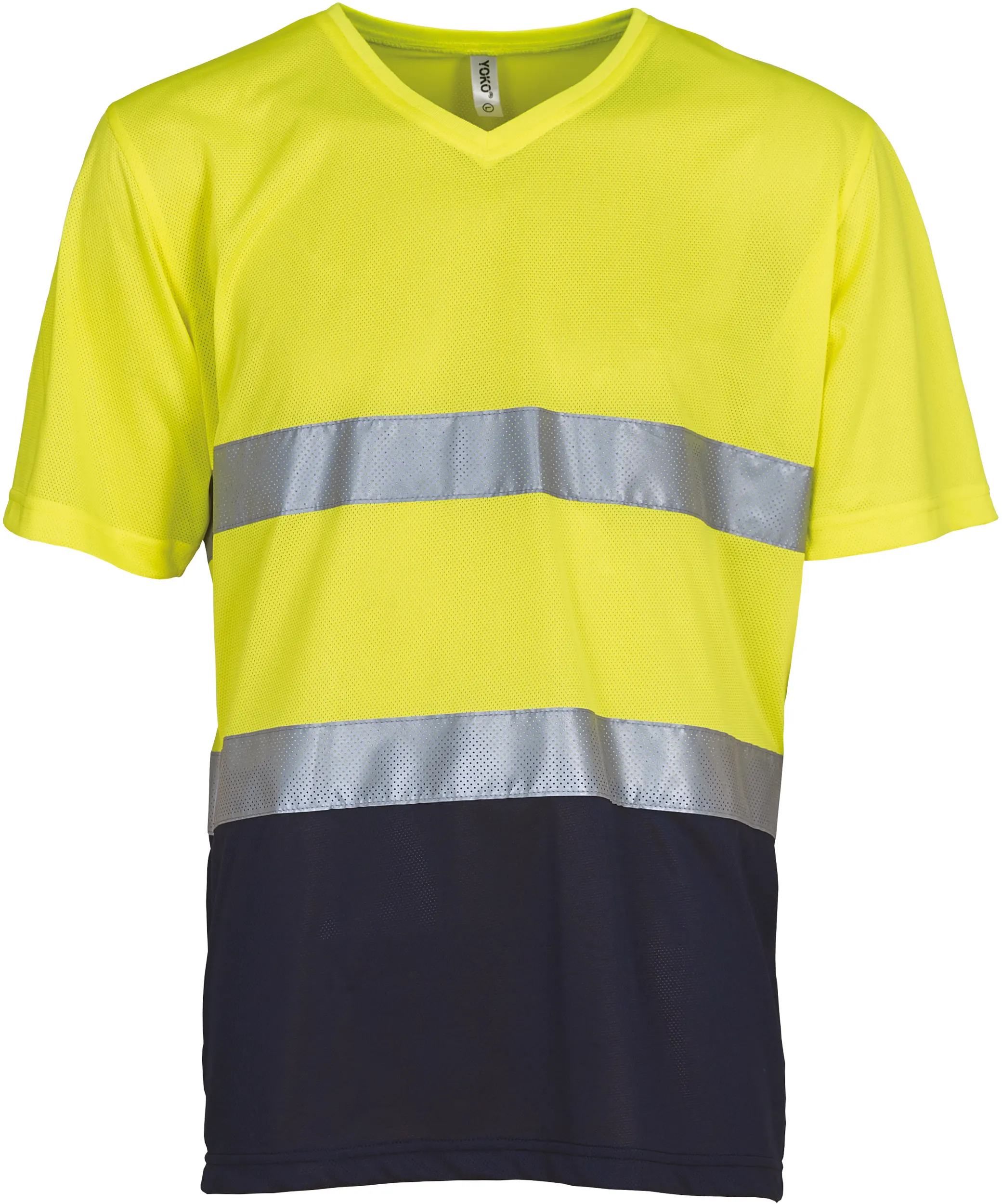 Camiseta cuello de pico Top Cool de Alta Visibilidad