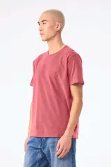Camiseta de efecto lavado gruesa unisex