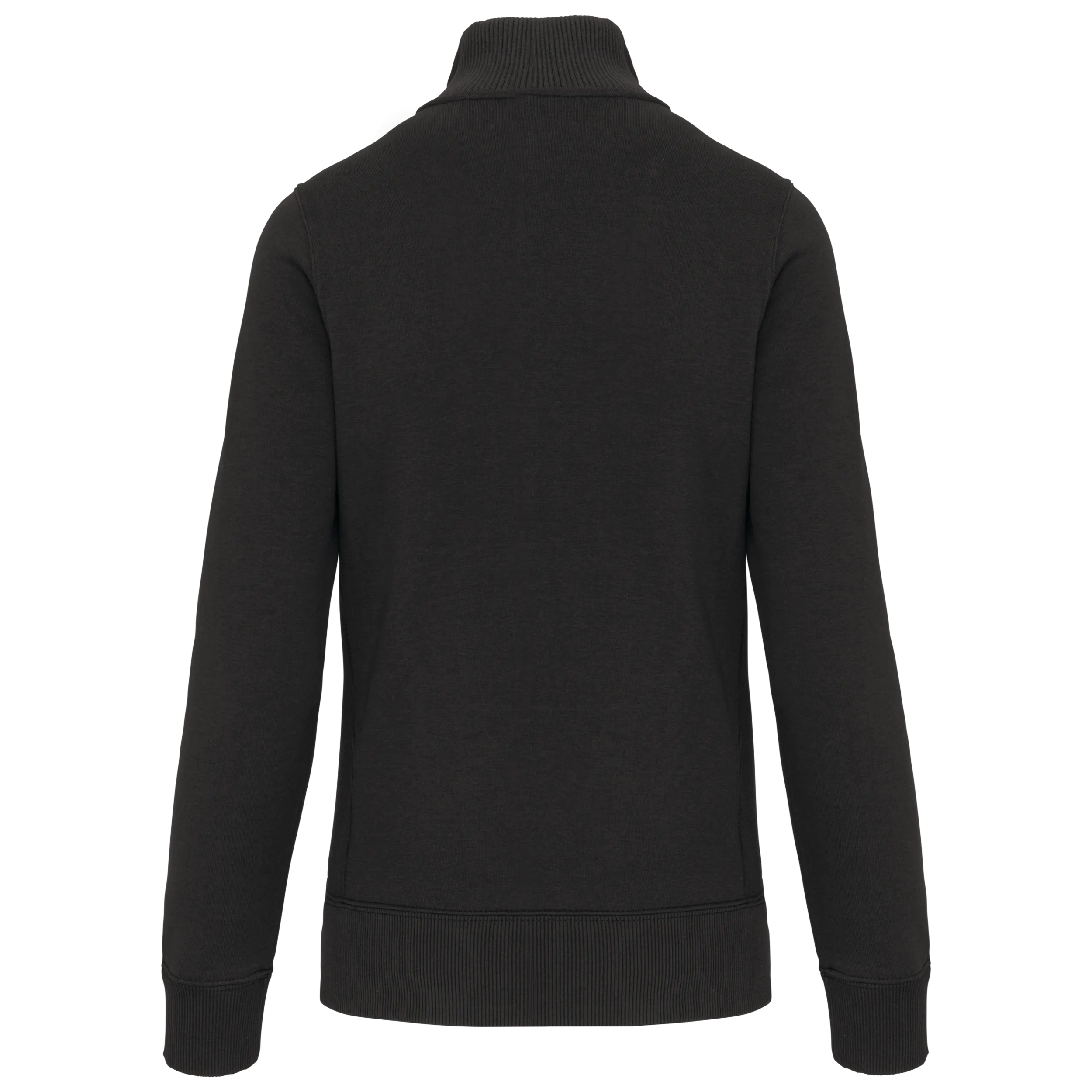 Chaqueta de felpa con cremallera mujer