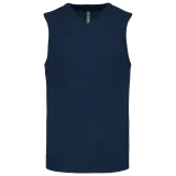 Jersey cuello de pico sin mangas