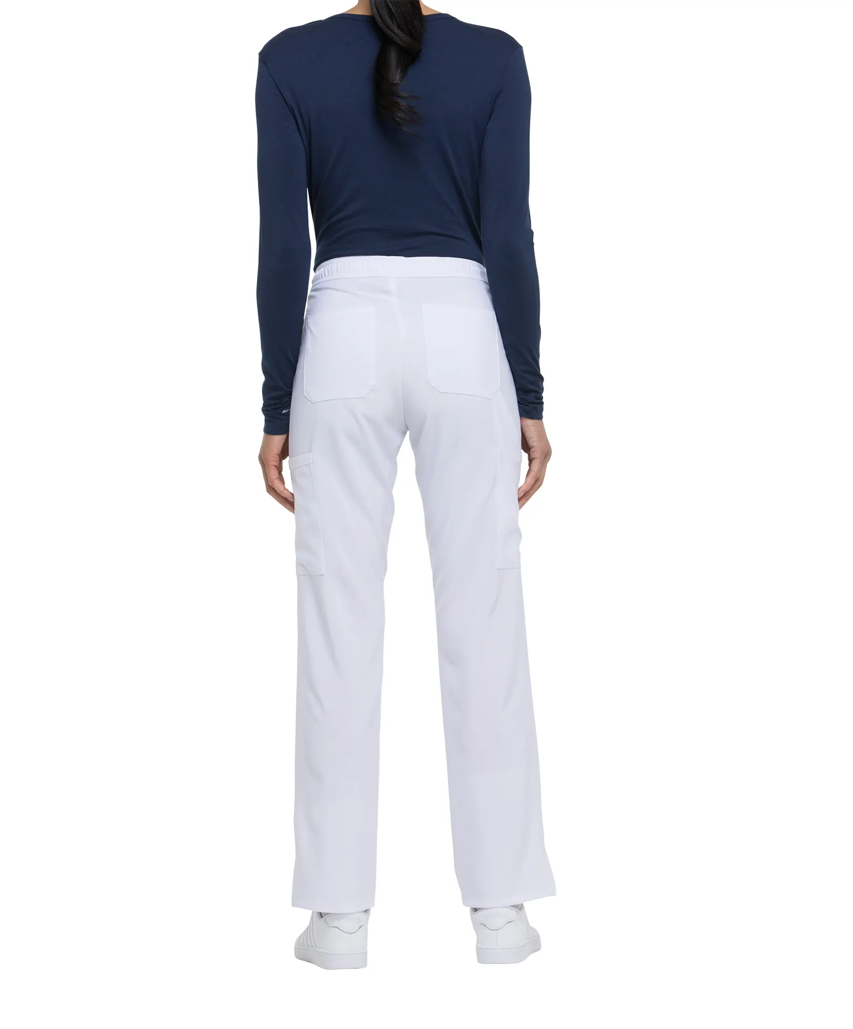 Pantalones de tiro medio mujer