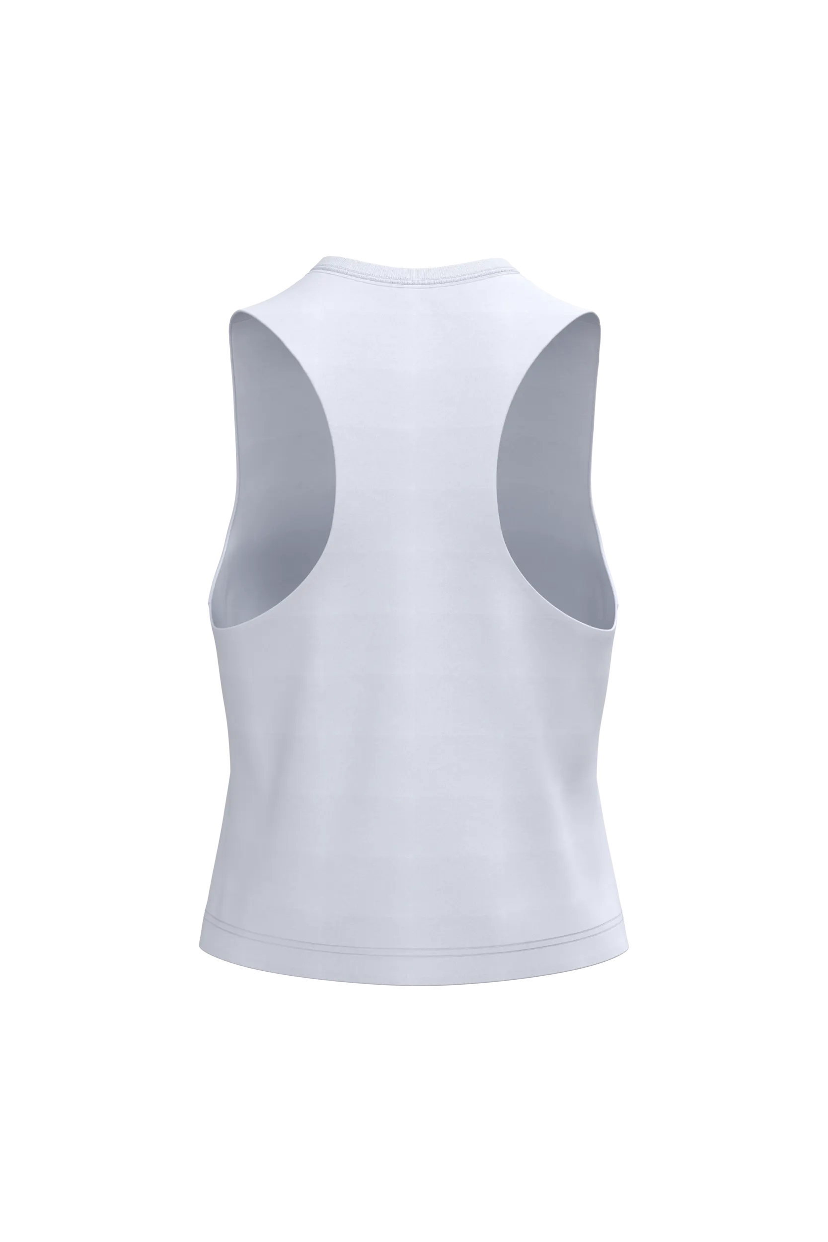Camiseta de tirantes crop Triblend mujer