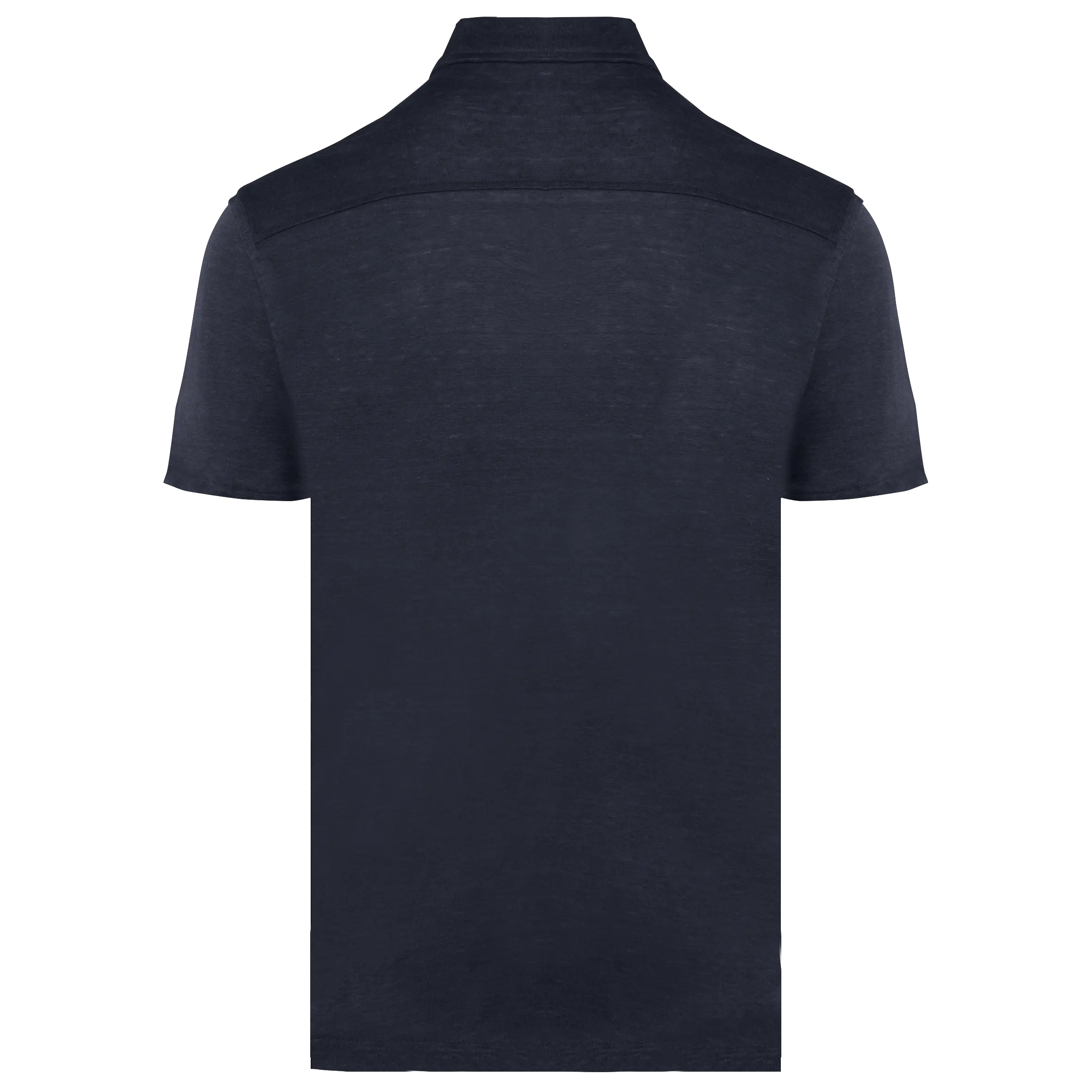 Camisa manga corta de lino hombre