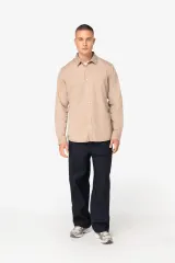 Camisa ecorresponsable efecto lavado hombre