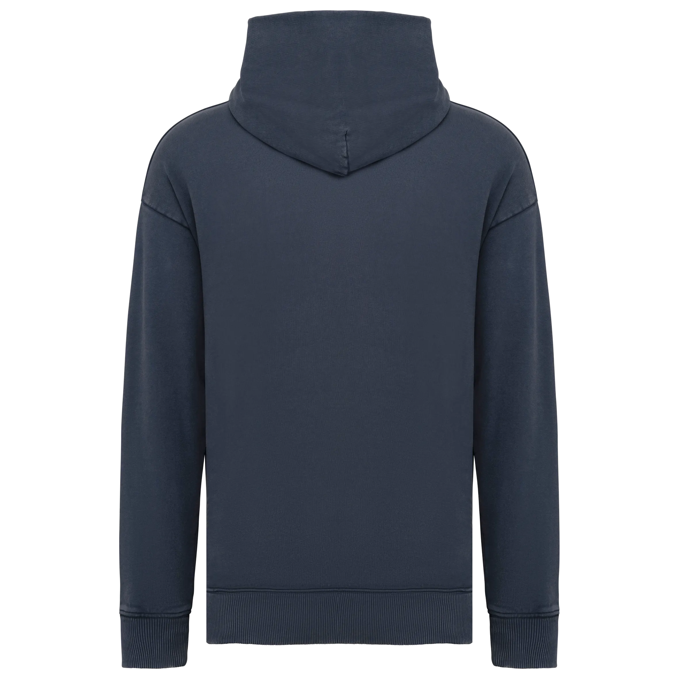Sudadera ecorresponsable con capucha efecto lavado oversize unisex
