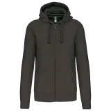 Sudadera con capucha y cremallera