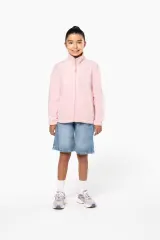 Chaqueta micropolar con cremallera infantil