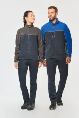 Chaqueta micropolar bicolor ecorresponsable - Unisex