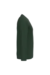 Camiseta maga larga y cuello redondo hombre