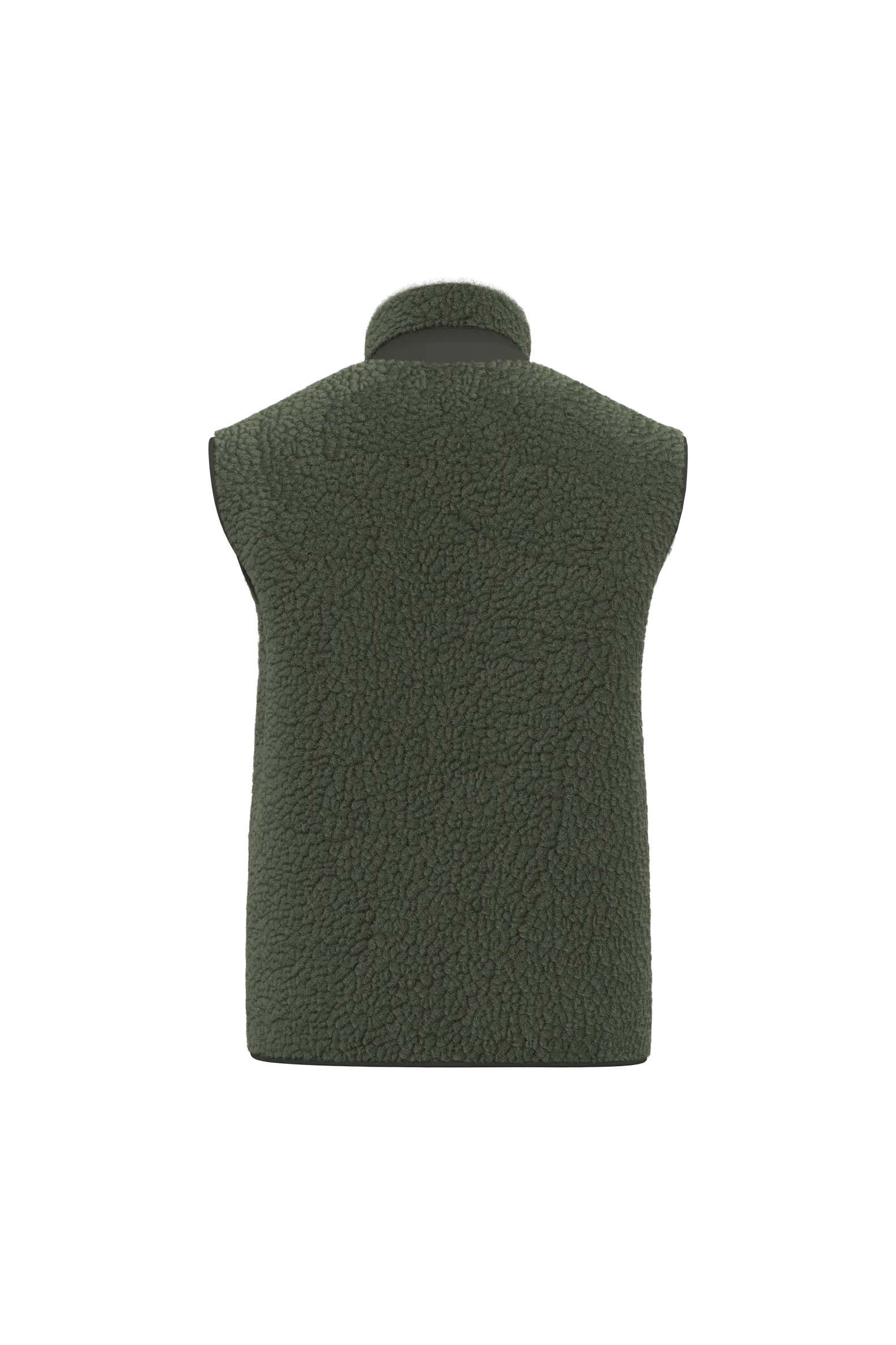 Chaleco ecorresponsable de sherpa unisex