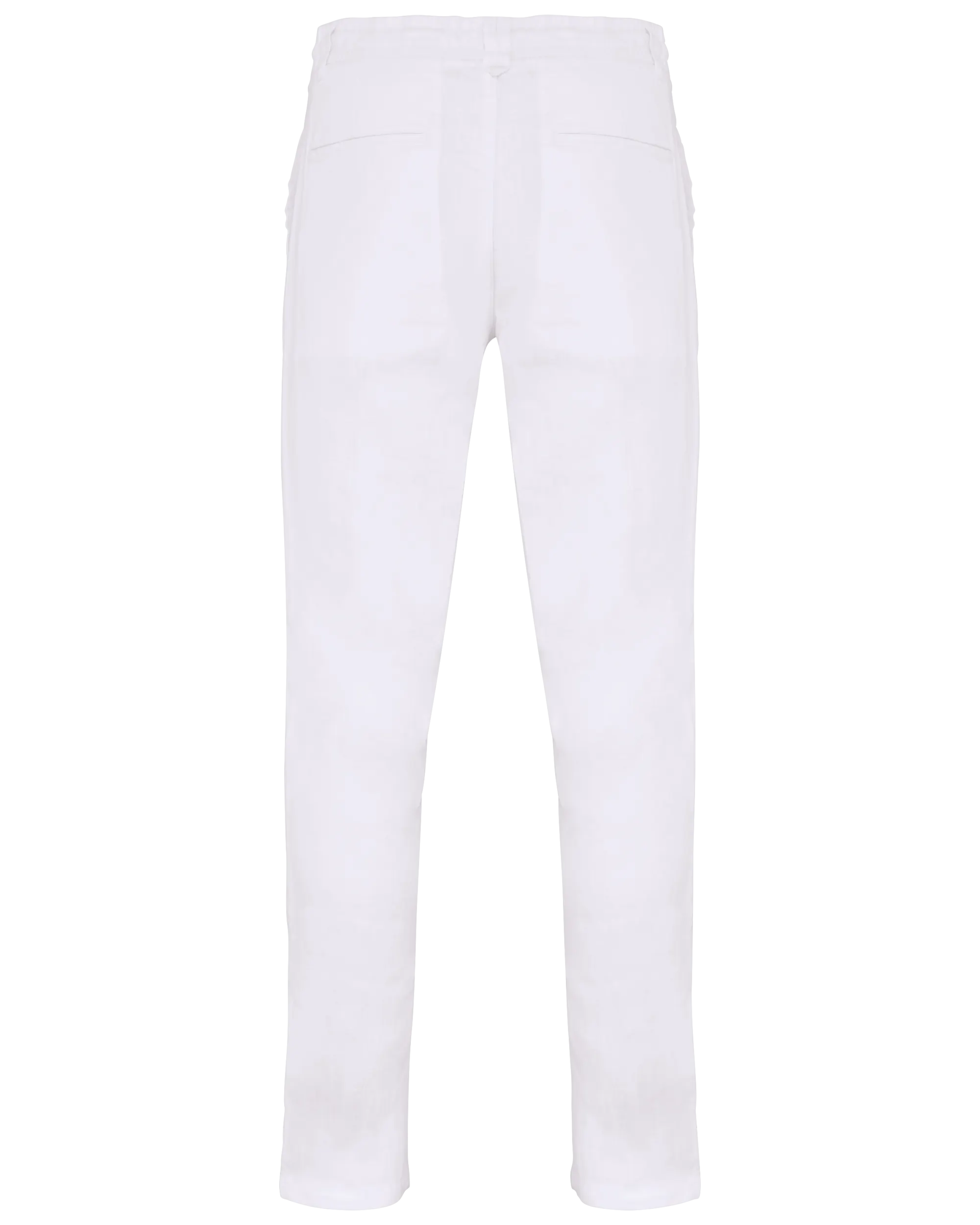 Pantalón efecto lavado de lino hombre