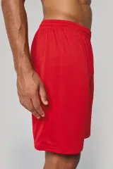 Pantalón corto multideporte de poliéster hombre
