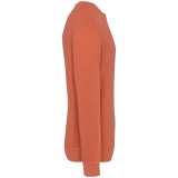 Sudadera ecorresponsable de cuello redondo French Terry unisex