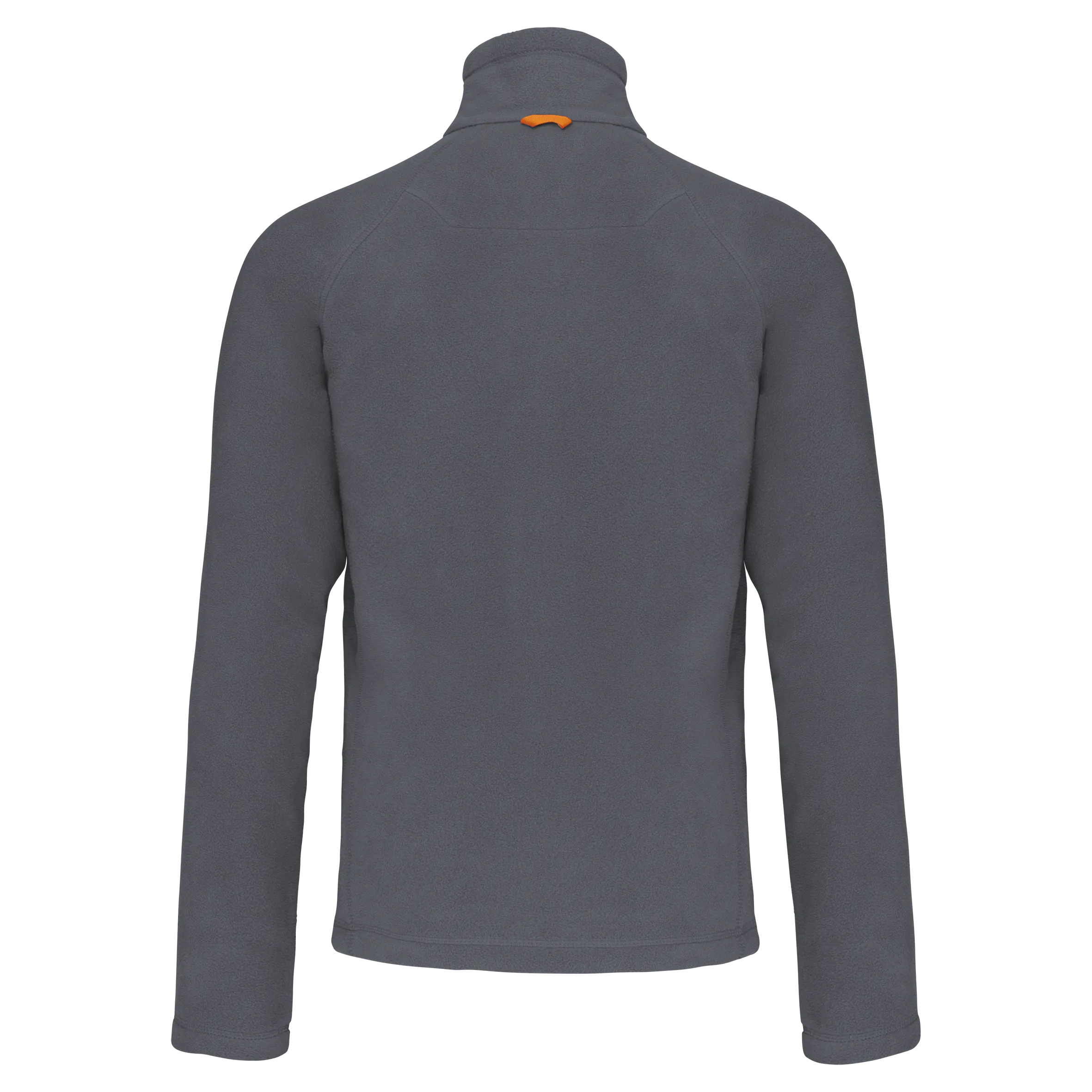 Chaqueta micropolar con cremallera y mangas raglán hombre