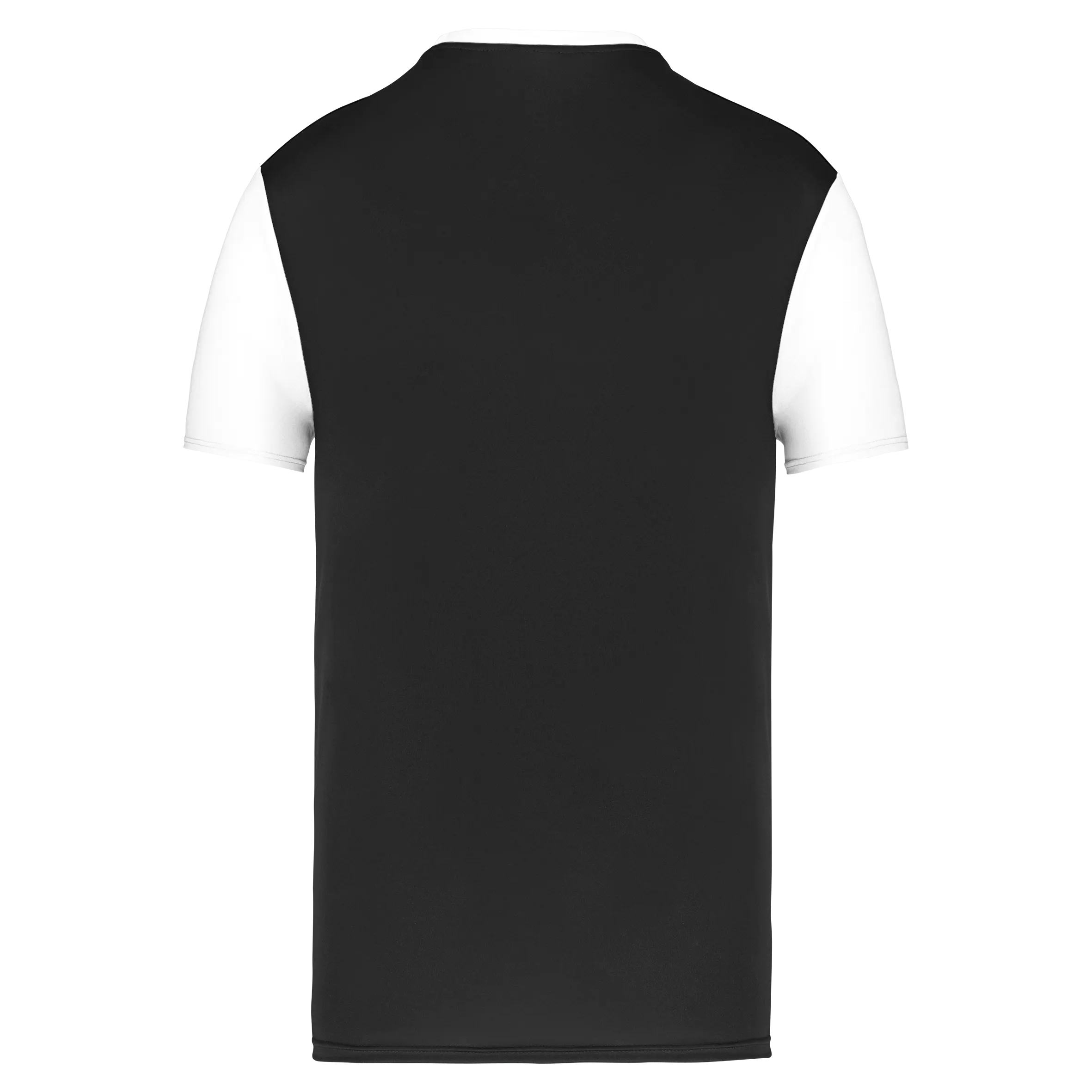 Camiseta multideporte bicolor de manga corta unisex