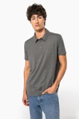 Polo jersey manga corta hombre