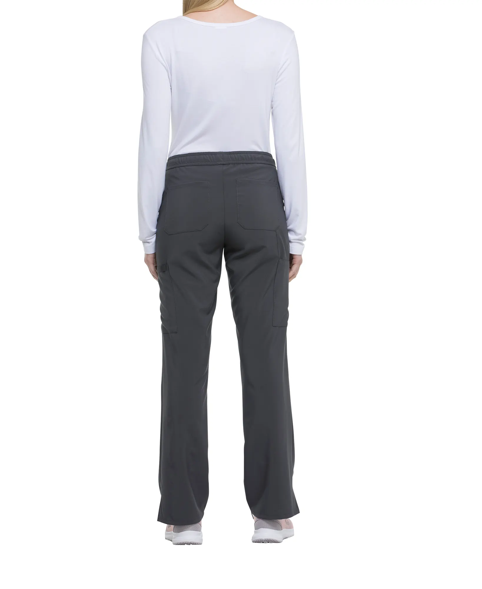 Pantalones de tiro medio mujer