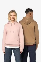 Sudadera ecorresponsable con capucha unisex