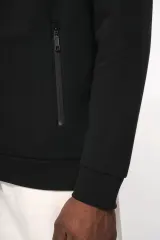 Chaqueta de felpa con cremallera