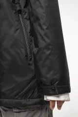 Chaqueta con capucha y forro de micropolar - Unisex