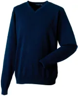 Jersey cuello de pico hombre