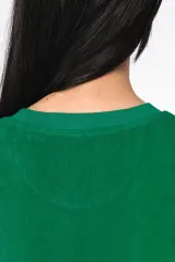Camiseta ecorresponsable de rizo mujer