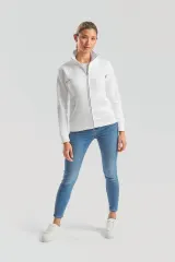 Chaqueta de felpa Premium con cremallera mujer (62-116-0)
