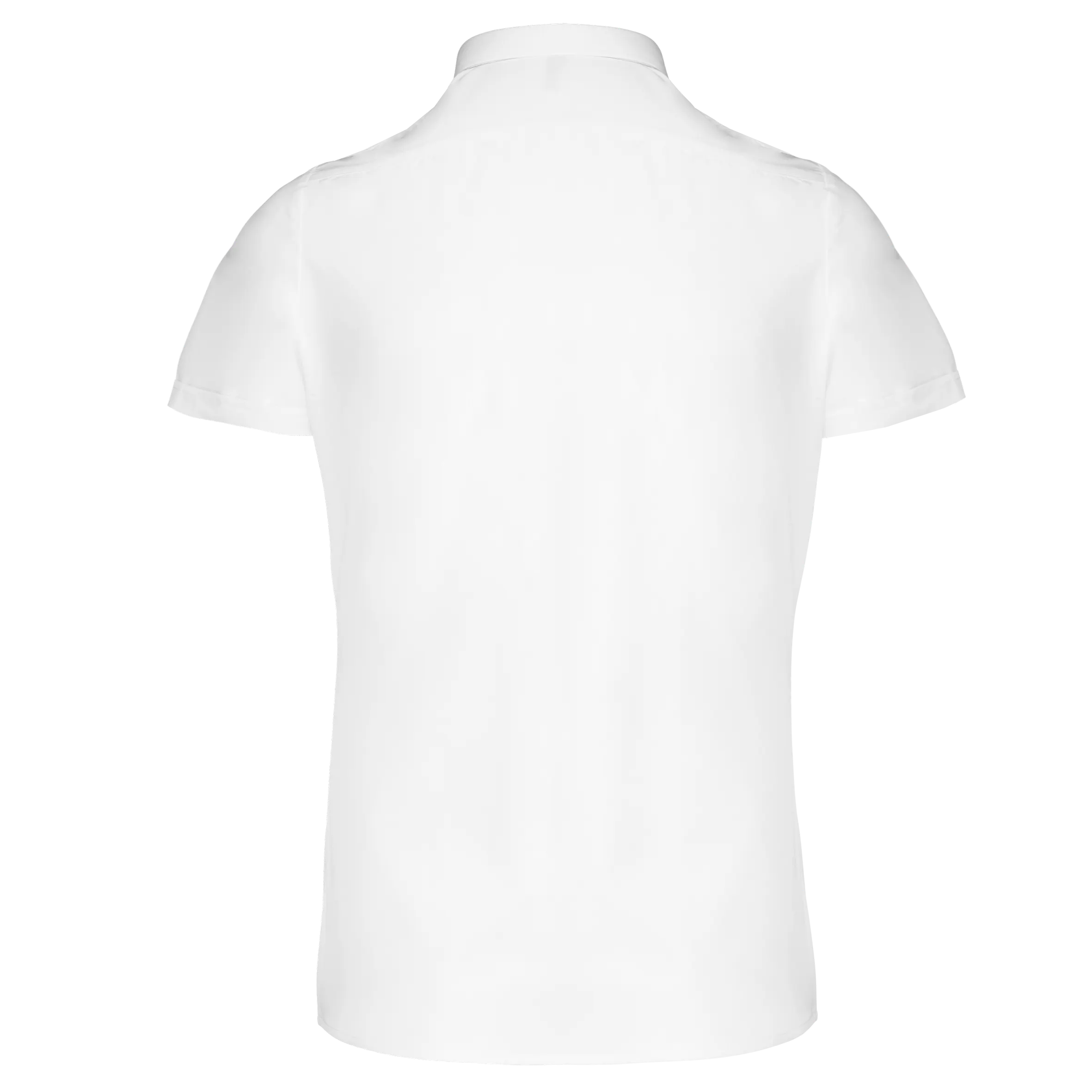 Camisa piloto manga corta mujer