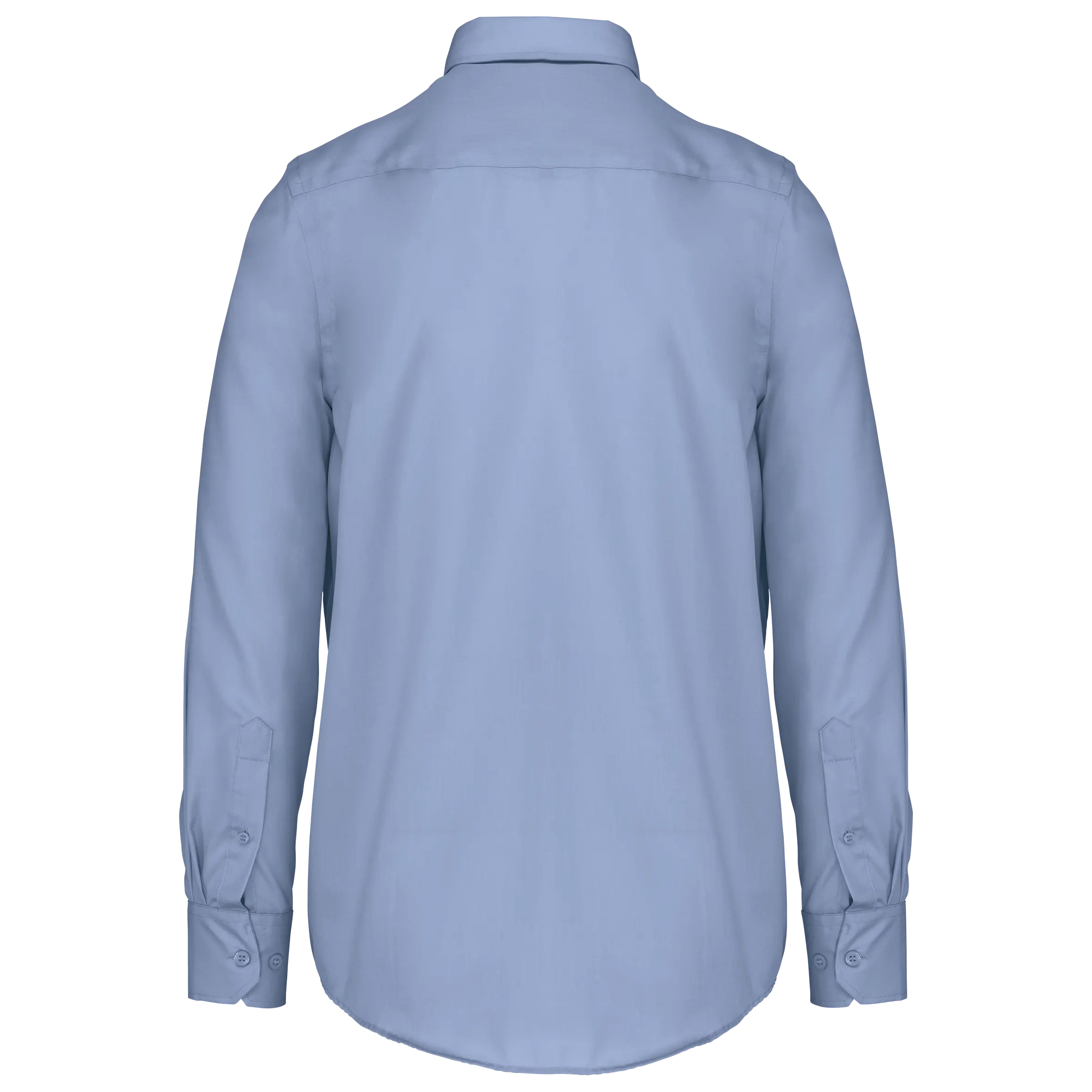 Camisa no-plancha manga larga hombre