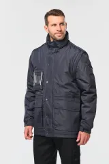 Parka workwear con mangas amovibles hombre
