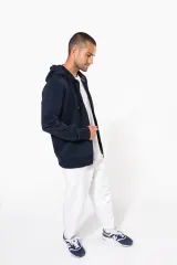 Sudadera con capucha y cremallera
