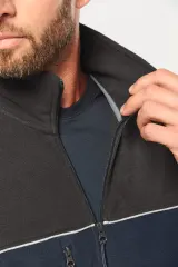Chaqueta micropolar bicolor ecorresponsable - Unisex