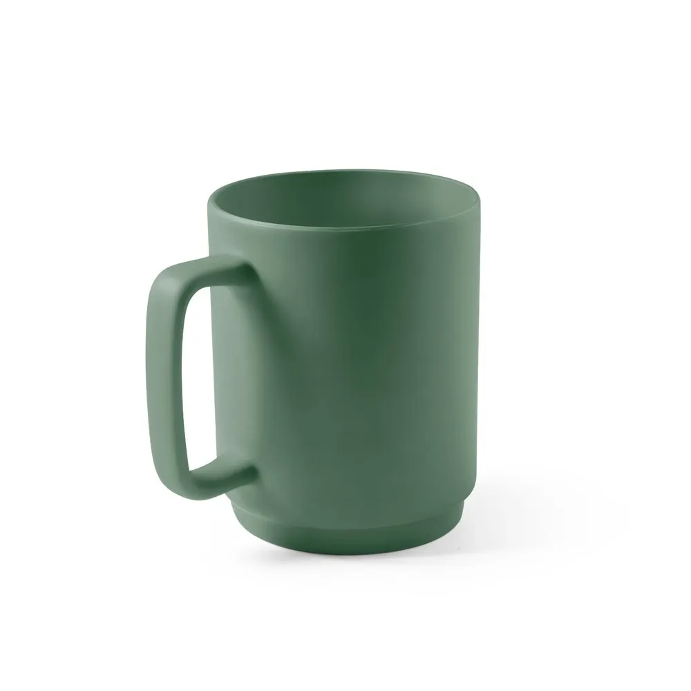 MIGHTY. Taza de cerámica con cuerpo cilíndrico 330 mL