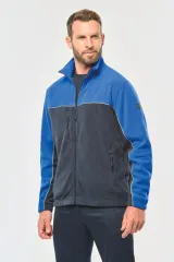 Chaqueta micropolar bicolor ecorresponsable - Unisex