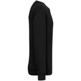 Sudadera ecorresponsable cuello redondo y hombros caídos felpa perchada unisex