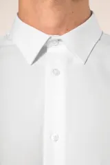 Camisa popelina de algodón Supima® hombre