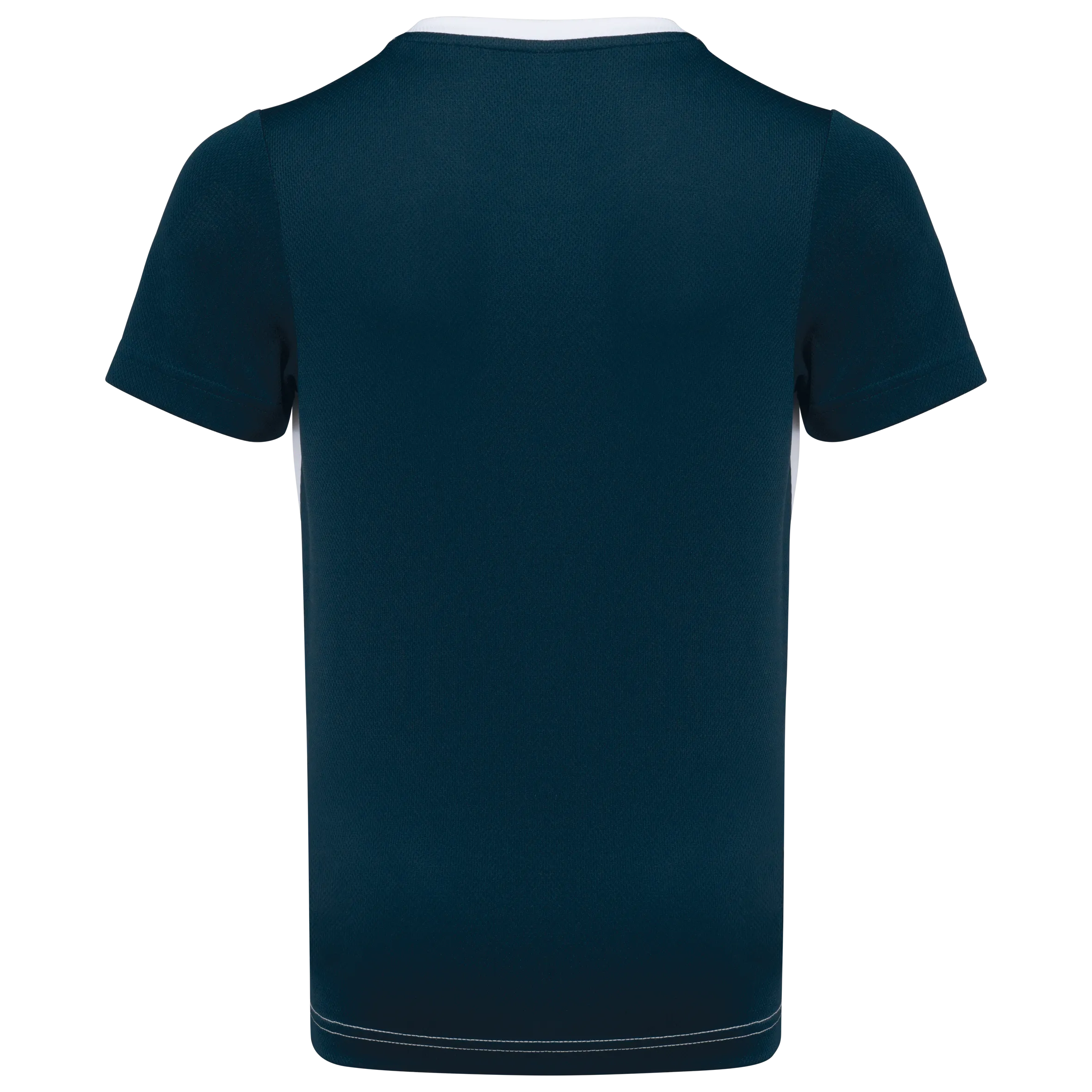 Camiseta de deporte ecorresponsable bicolor infantil