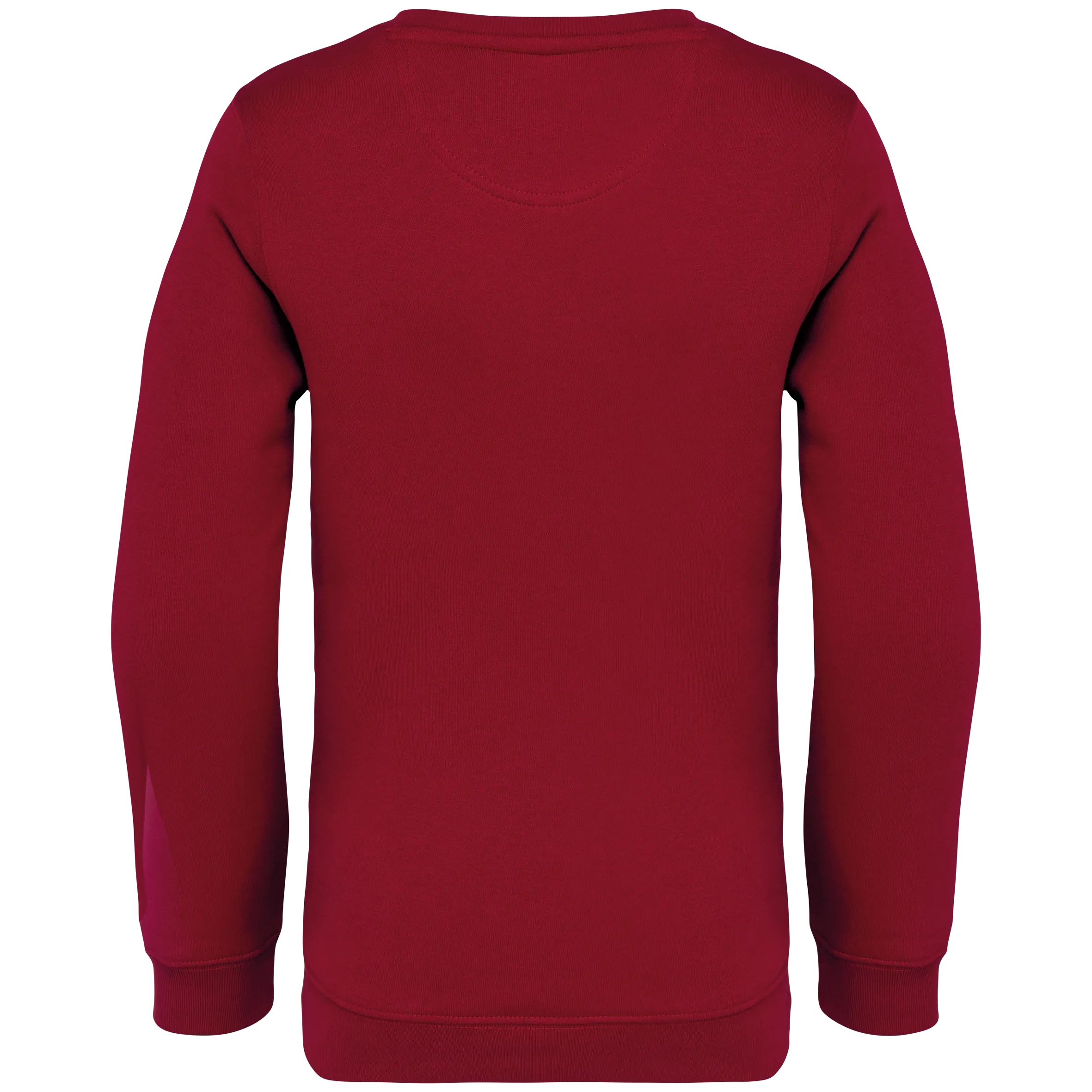 Sudadera ecorresponsable cuello redondo infantil