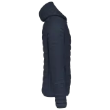 Chaqueta acolchada y ligera con capucha hombre