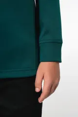 Sudadera de entrenamiento 1/4 de cremallera infantil