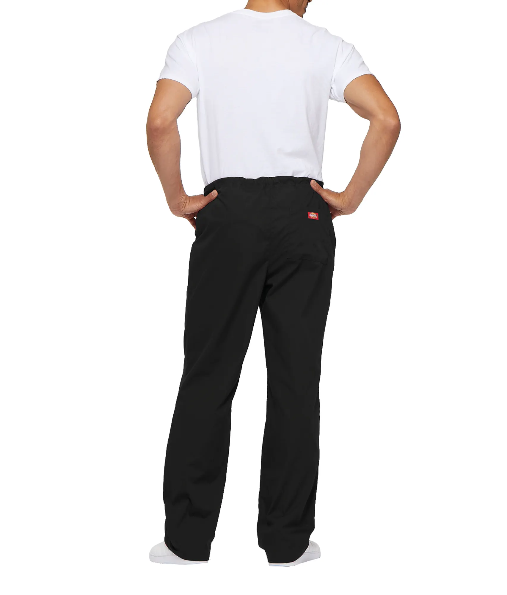 Pantalón con cordón y tiro estándar unisex