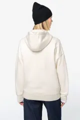 Sudadera sostenible con cremallera y capucha oversize unisex