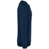 Sudadera algodón orgánico con cuello redondo y mangas raglán de hombre