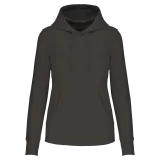 Sudadera capucha ecorresponsable mujer